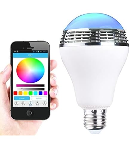 Amazon | スマートLED電球 ンプ 調光タイプ LED音楽電球省エネ