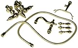 Kingston Brass CC1007T2 Wall Mount Clawfoot Tub Filler with Hand Shower