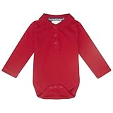 JoJo Maman Bebeジョジョママンベベ(イギリス)/Plain Poloshirt Body ポロシャツボディ/6-12m (78cm)/レッド/B2316RED612