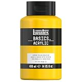 リキテックス(Liquitex) アクリル絵具 リキテックス ベーシックス B-830 カドミウムイエロー ミディアム ヒュー 400ml 16006830