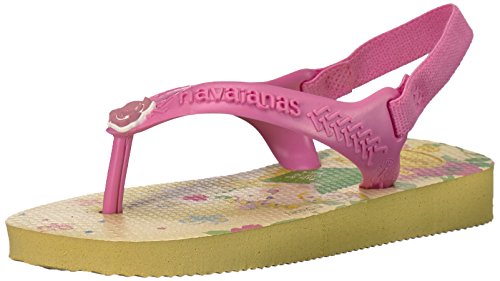 Kids' Baby Disney Princess Sandal Pollen Yellow [並行輸入品]