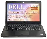 【整備済み品】ノートパソコン DELL latitude 3380 13.3型 HD ノートPC 第7世代 Core i5-7200U(最大3.1GHz) M.2SSD/Windows11 Pro/MS Office2019/HD Webカメラ/WIFI/LAN/Bluetooth/HDMI/SDカードスロット(メモリ16GBSSD512GB)