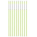 Dasco Pro 664 Snow Pole Driveway Marker with Reflective Tape, Yellow, Pack of 10 [並行輸入品]
