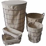 Baum 5-piece Hamper Set with Liner