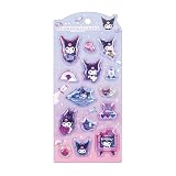 ティーズファクトリー サンリオキャラクターズ ぷにぷにシェイカーシール クロミ マイギャラクシー シール ステッカー スパンコール入り キャラクター グッズ かわいい コレクション 約H175×W90mm以内 SR-5562147KM