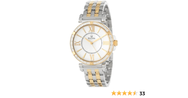 とっておきし新春福袋 ブローバ Bulova 腕時計 Crystal Bracelet Watch 98l135 レディース 並行輸入品 Www Rubberdev Gov Lk