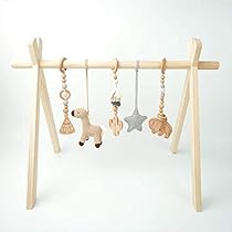 Wooden Play Gym for Baby Infant 
