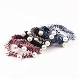 BIANHUAN ヘアゴム 大人 かわいい おしゃれ 6本 セット リングゴム 髪ゴム パーツ 髪どめ 女の子 髪留め 髪 ゴム ヘアアクセサリー リボン