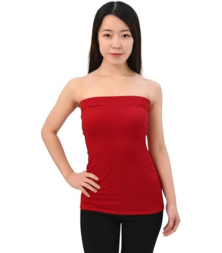 Amazon.co.jp: DFギャラリー トップス ベアトップ チューブトップ