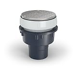 Zurn pv3 ez1 EZ PVCスラブon grade Drain with 5 "ニッケルブロンズヘッド、、3 " x4 "コンセント