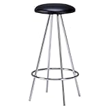 カウンタースツール PC-108　BKブラック