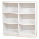 ライフスタイリングショップ オープンラック 本棚 可動棚 幅90×高さ95cm ホワイト WS-05WH