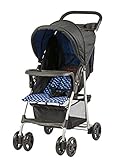 Dream On Me Jupiter Stroller, Black/Blue, Small by Dream On Me
