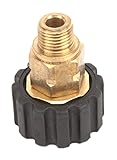 Forney 75107 Pressure Washer Accessories, Male Screw Coupling, M22F to 1/4-Inch Male NPT [並行輸入品]