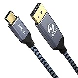 USB C Displayport 変換ケーブル USB-C to DP ケーブル 180cm Type C to ディスプレイポートDP 変換 Thunderbolt3 互換 (1.8M 4K)