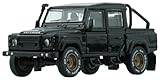 BM CREATIONS 1/64 ランドローバー ディフェンダー 110 ピックアップ 2016 ブラック (RHD) 4x4 アクセサリーパック 完成品