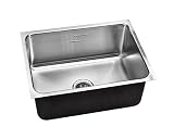 Just USXD-1824-16 Extra Deep Undermount Single Bowl with 16 Gauge Armor [並行輸入品]