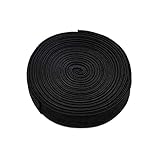 1卷 平ゴム 弾性バンド 黒 織ゴム 手芸 裁縫材料（2cm X 5m)