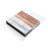 sdroceRyaM 厚型4枚組CDケース用 保護袋 OPP透明袋 粘着テープ付き 総厚み0.12mm 100枚入り