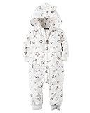 カーターズ Carter's フード付き フリース カバーオール & ベビー・デポ モスリン ウォッシュクロス Hooded Fleece Jumpsuit 18M (78-83cm) [並行輸入品]