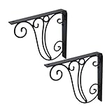 ブラケット シェルフサポート 棚受け １セット/２個 アイアン 【奥行15×高15cm】 INK-1401174H