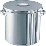 日東金属工業:日東 ステンレスタンク テーパー付貯蔵用タンク(フタ付) 100L TP-ST-47H 型式:TP-ST-47H