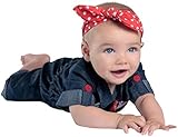 Princess Paradise Baby Girls Rosie The Riveter Blue Newborn [並行輸入品]