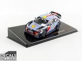 イクソ 1/43 ヒュンダイ i20 クーペ WRC 2017 ウェールズ ラリーGB デカ－...