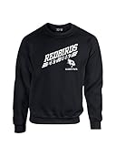 NCAA Illinois State Redbirds Slant 50 / 50 8オンスクルーネックスウェットシャツブレンド、Xラージ、ブラック