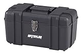 Waterloo PP-1709BK Heavy-Duty Plastic Tool Box with Tote, 17", Black [並行輸入品]