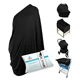 Nursing Cover Infinity Scarf for Breastfeeding and Pumping - Fashionable Nursing Scarf easily conver