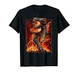 Spiral Original - Draconis - ゴシックドラゴン Tシャツ