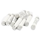 DealMux 9PCS AC 500V 10A RO15 RT18 RT14 10x38mm高速円筒形セラミック管ヒューズをブロー