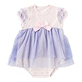 ニシキ P2195 Sweet girl(スウィートガール) チュール付きロンパース 80cm ピンク・P2195-80P