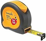 Fisco Tools TK5ME Imperial/Metric Tape Measure, 3/4-Inch Wide by 16-Feet/5m Long by Anchor Fasteners
