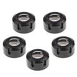 D DOLITY 5pcs　ER25UMコレットチャックナット　旋盤アクセサリー　CNC チャックホルダー　