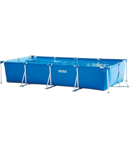 INTEX　フレームプール　インテックス ♦人気サイズ♦3m×2m×75cm INTEX インテックス 大型フレームプール プールカバー付 28280J