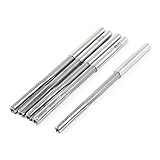 uxcell チャックリーマー　チャック拡穴器　HSS　シルバーグレー　5mm　84mm　53g　5個入り