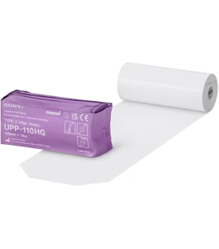 Amazon | Sony用紙Sony upp-110hg Thermal印刷メディアビデオ画像処理