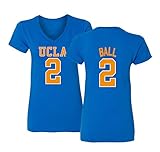 UCLA Bruins Lonzoボール: 2017年2カレッジバスケットボールレディースVネックTシャツ
