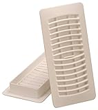 Imperial Manufacturing RG1471 4-Inch by 10-Inch Plastic Register, Bone White [並行輸入品]