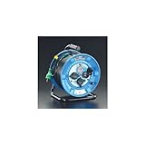 エスコ　ＡＣ１００Ｖ／３０ｍコードリール（防雨型／過負荷ブレーカー付）　EA815FA-3