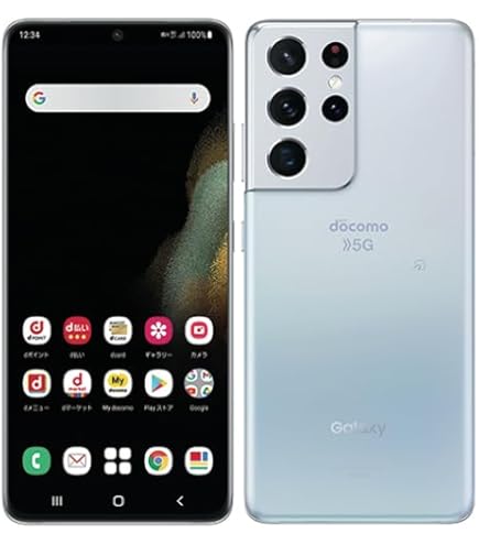 Amazon.co.jp: docomo Galaxy S21 Ultra 5G SC-52B Unlocked Phantom