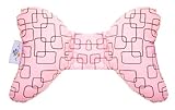 Baby Elephant Ears Head Support Pillow (Pink Mod Square) by Baby Elephant Ears [並行輸入品]
