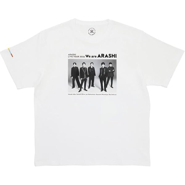 Amazon.co.jp: 嵐 Tシャツ 未開封・2営業日以内発送 We are ARASHI
