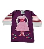 Sesame Street Ballerinaステッチ長い靴下スリーブシャツ