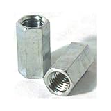 Steelworks Corporation yaz1013 Boltmasterカップリングナット1 / 2 – 13 x 1 – 3 / 4 "亜鉛Coarseスチールバルク