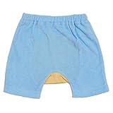 2017年 夏物 アンパンマン パイル無地 ３分丈パンツ Anpanman サックス◇95cm