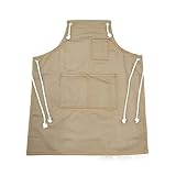 ディック カラーツイルエプロン 胸付 AL-94 ベージュ