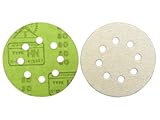 三共理化学 電動サンダー専用 円形 マジックヤスリ ハイピッチペーパー #80 5枚入 Φ125mm